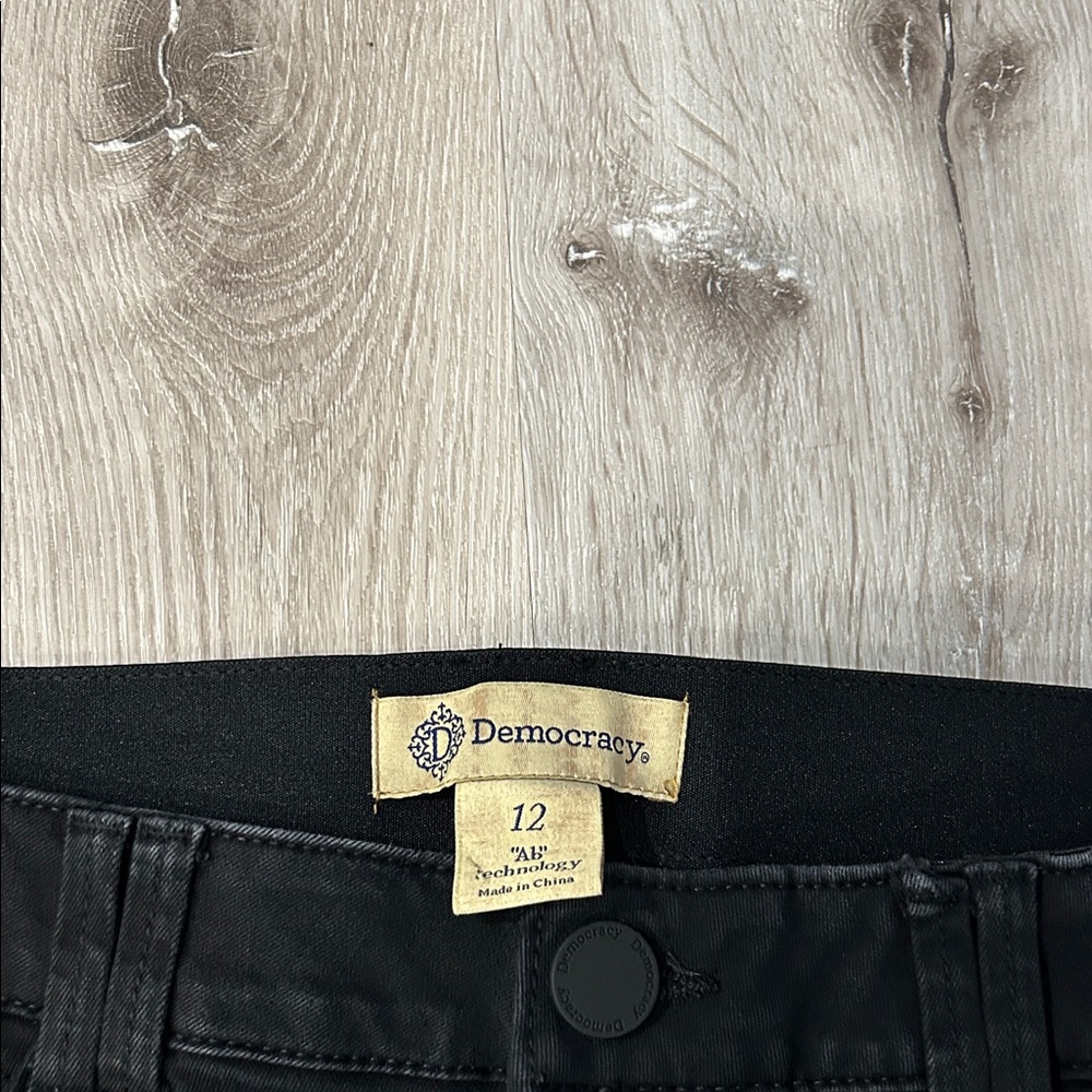 Democracy Classic Black Denim